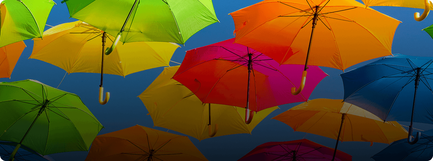 Umbrellas Background